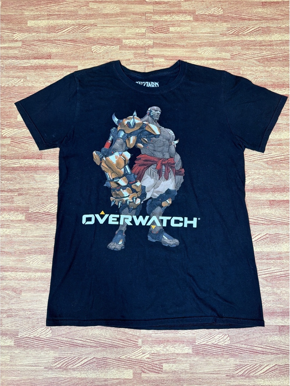 Blizzard Overwatch Bastion Doomfist ThinkGeek Graphic T-Shirt Men's M